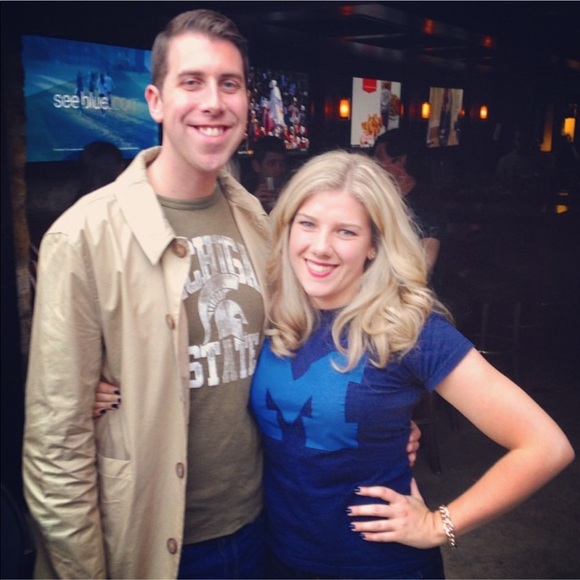 Michigan State long sleeve waffle T - Picture 2 of 3